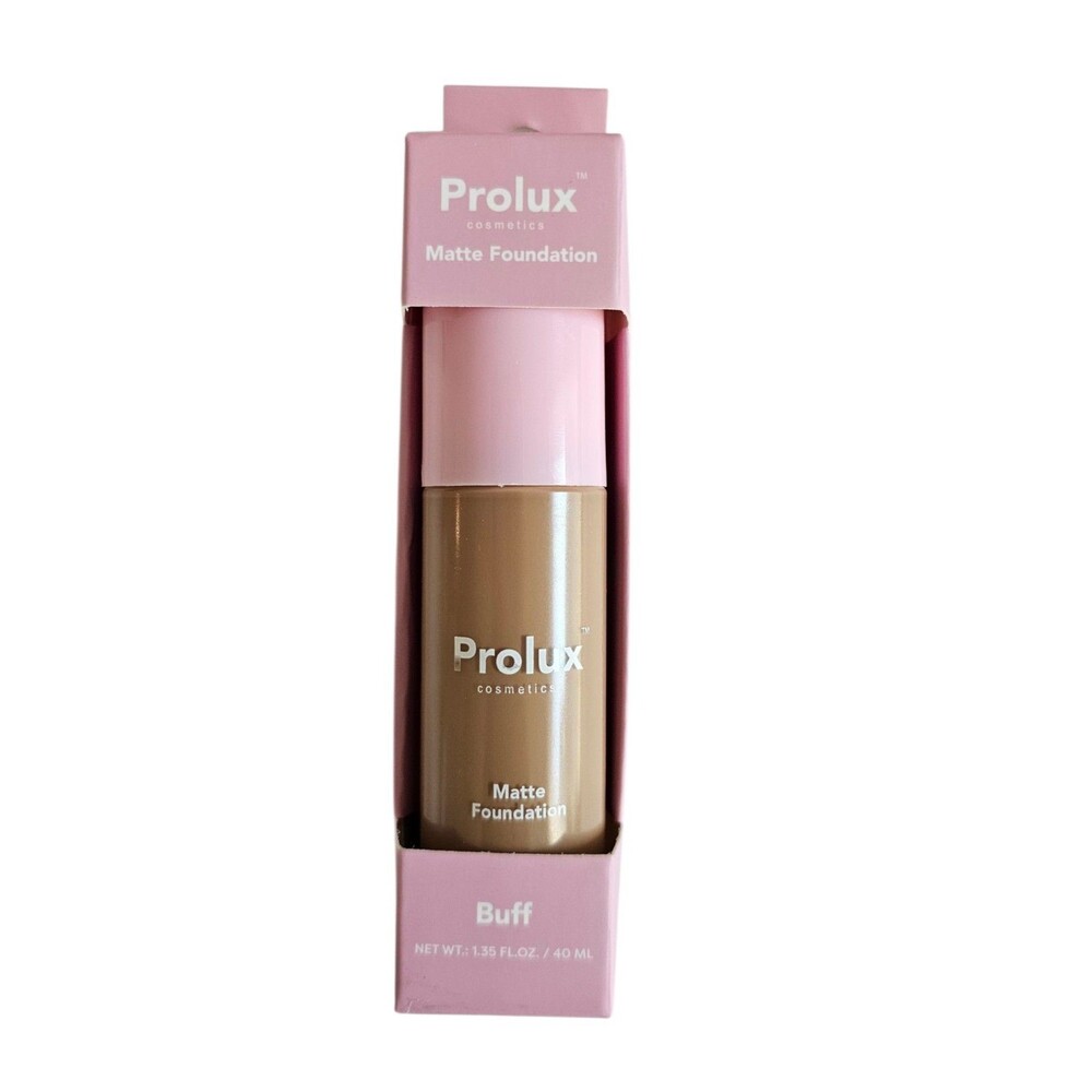 Prolux Cosmetics Matte Foundation In The Shade Of Buff
